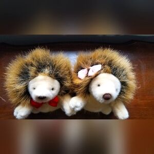 2019 Russ Hedgehog Plush Couple